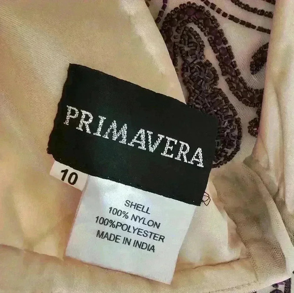 Primavera Couture - High Halter Cutout Evening Prom Dress Size 10 - Picture 4 of 15